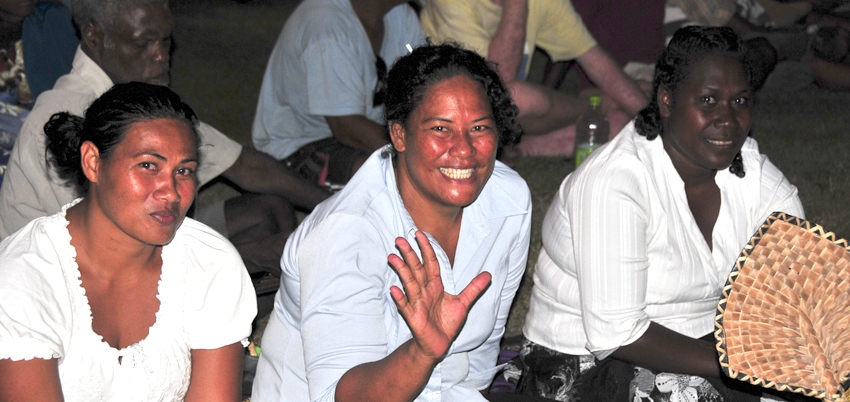 Members of the new congregation.