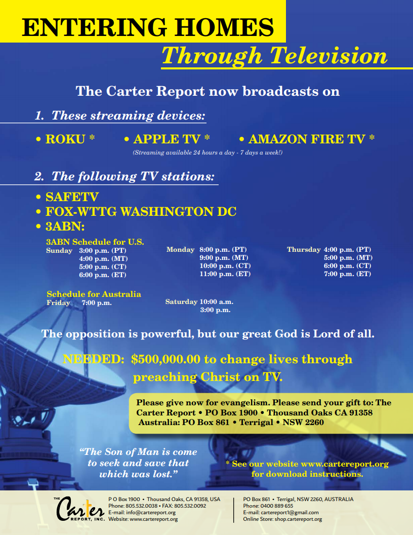 May Newsletter Last Page